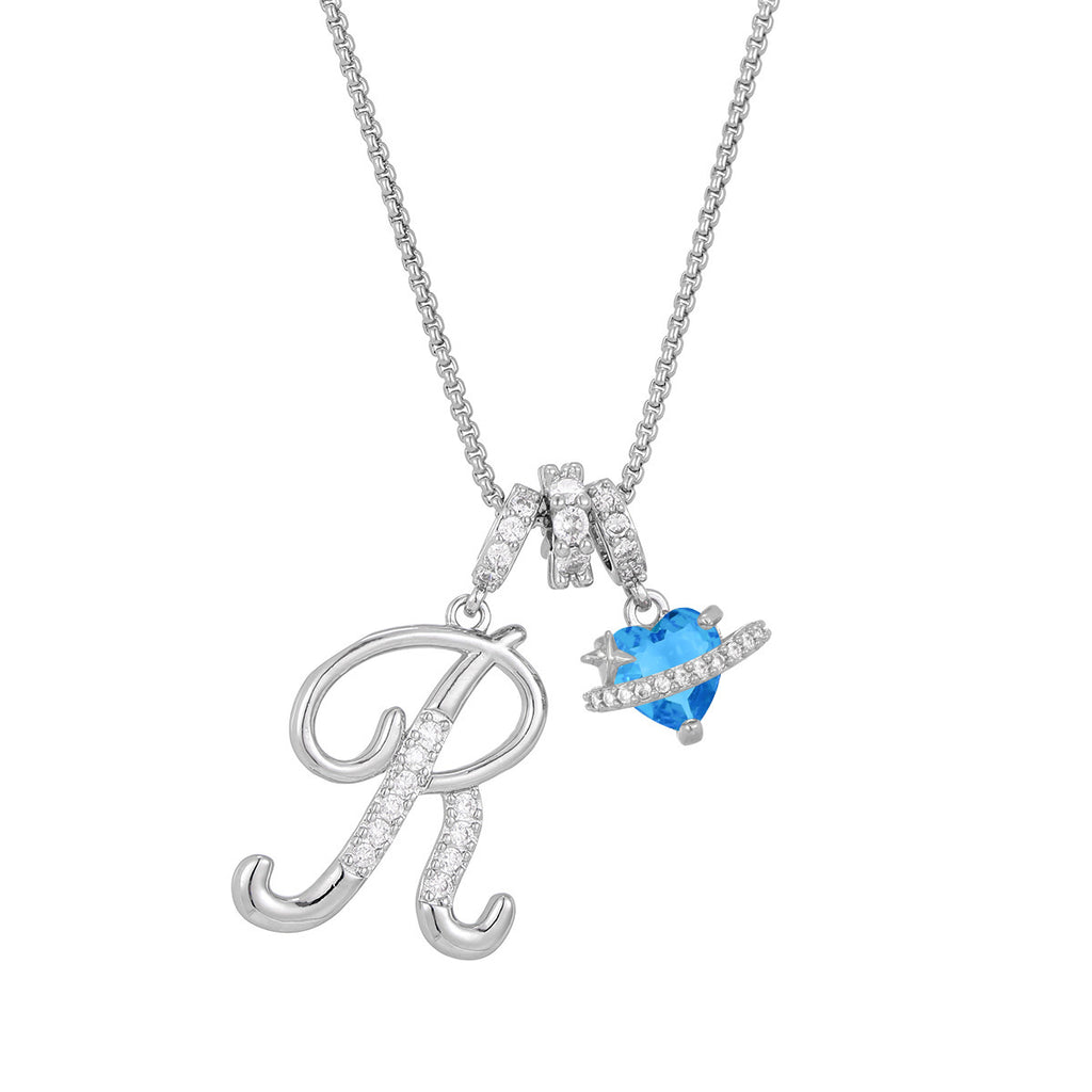 Alphabet Necklace – Dainty Luxe 26‑Letter Pendant for Girls - Luxxella