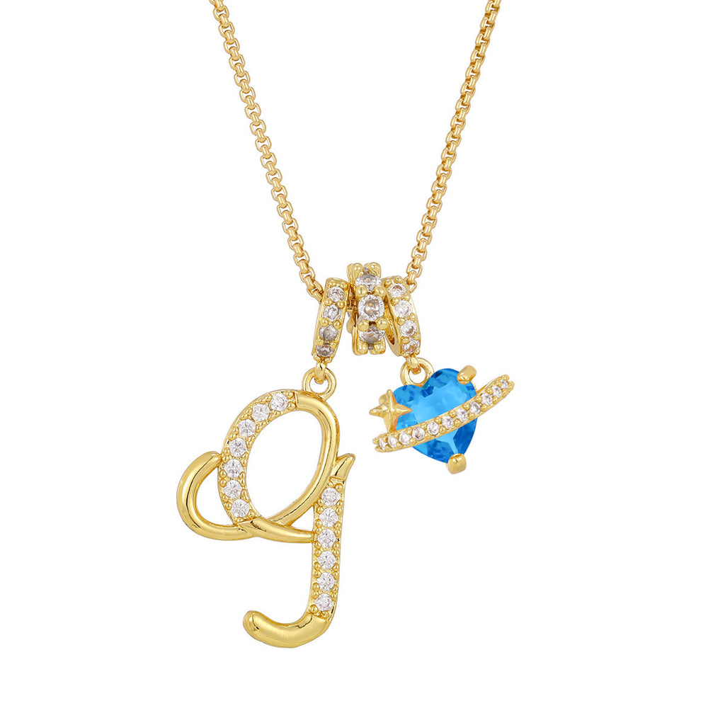 Alphabet Necklace – Dainty Luxe 26‑Letter Pendant for Girls - Luxxella