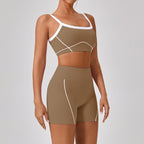 Premium Spaghetti Strap Activewear Suit - Luxxella