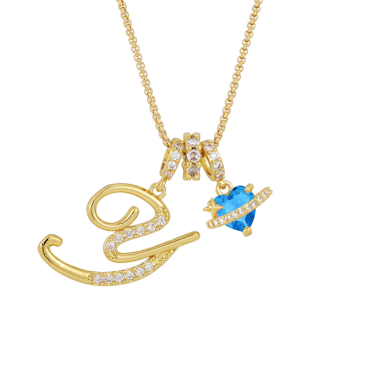 Alphabet Necklace – Dainty Luxe 26‑Letter Pendant for Girls - Luxxella