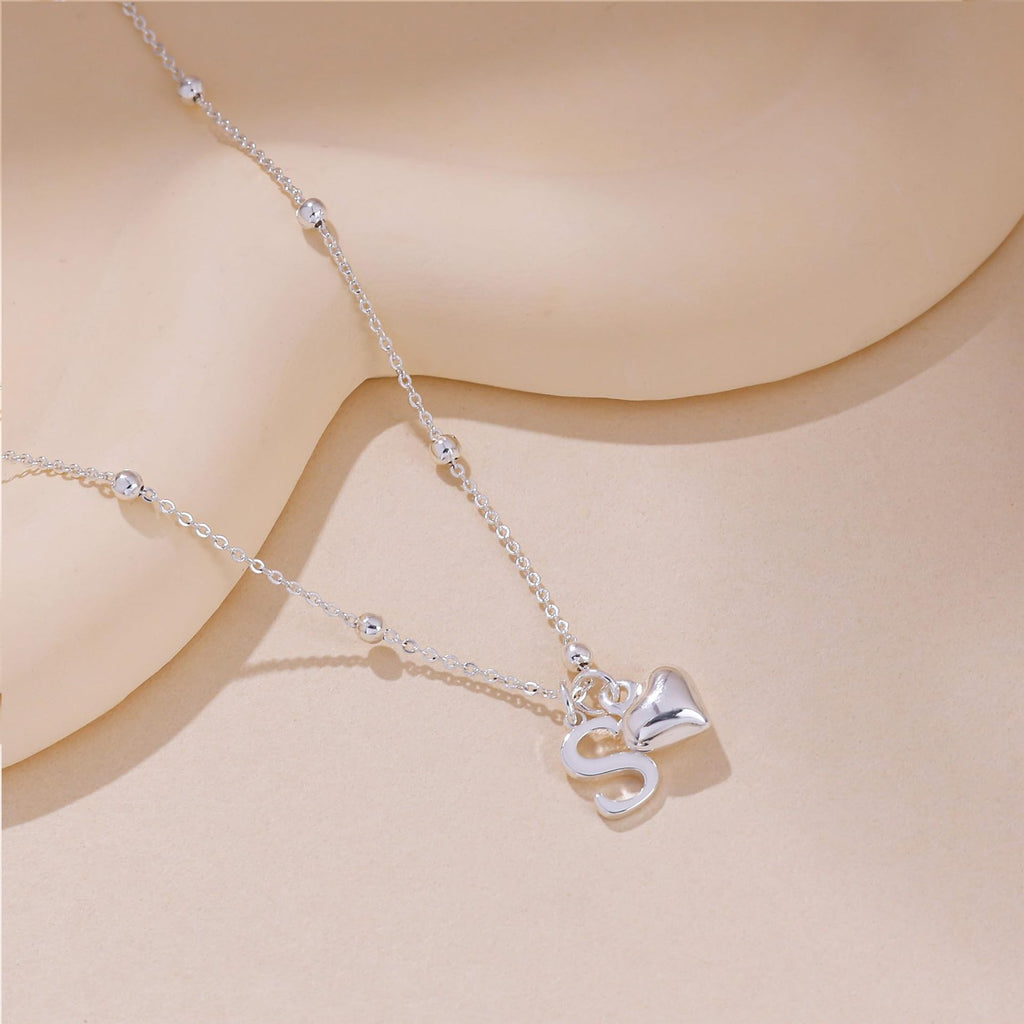 Cool-Girl Style Heart Pendant Necklace - Luxxella