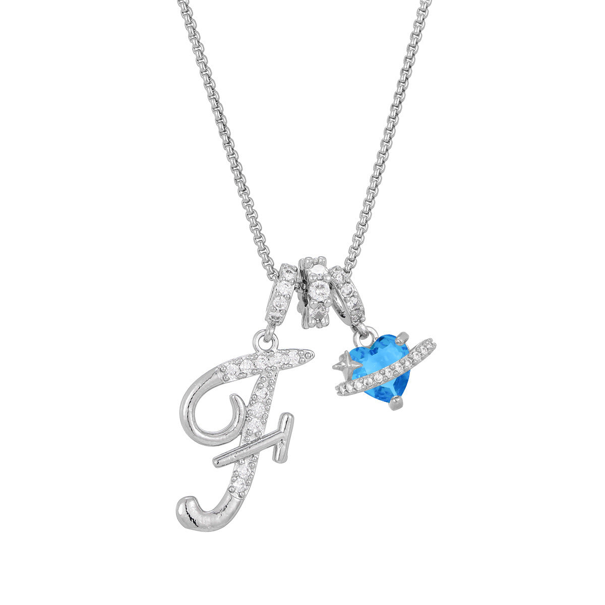 Alphabet Necklace – Dainty Luxe 26‑Letter Pendant for Girls - Luxxella