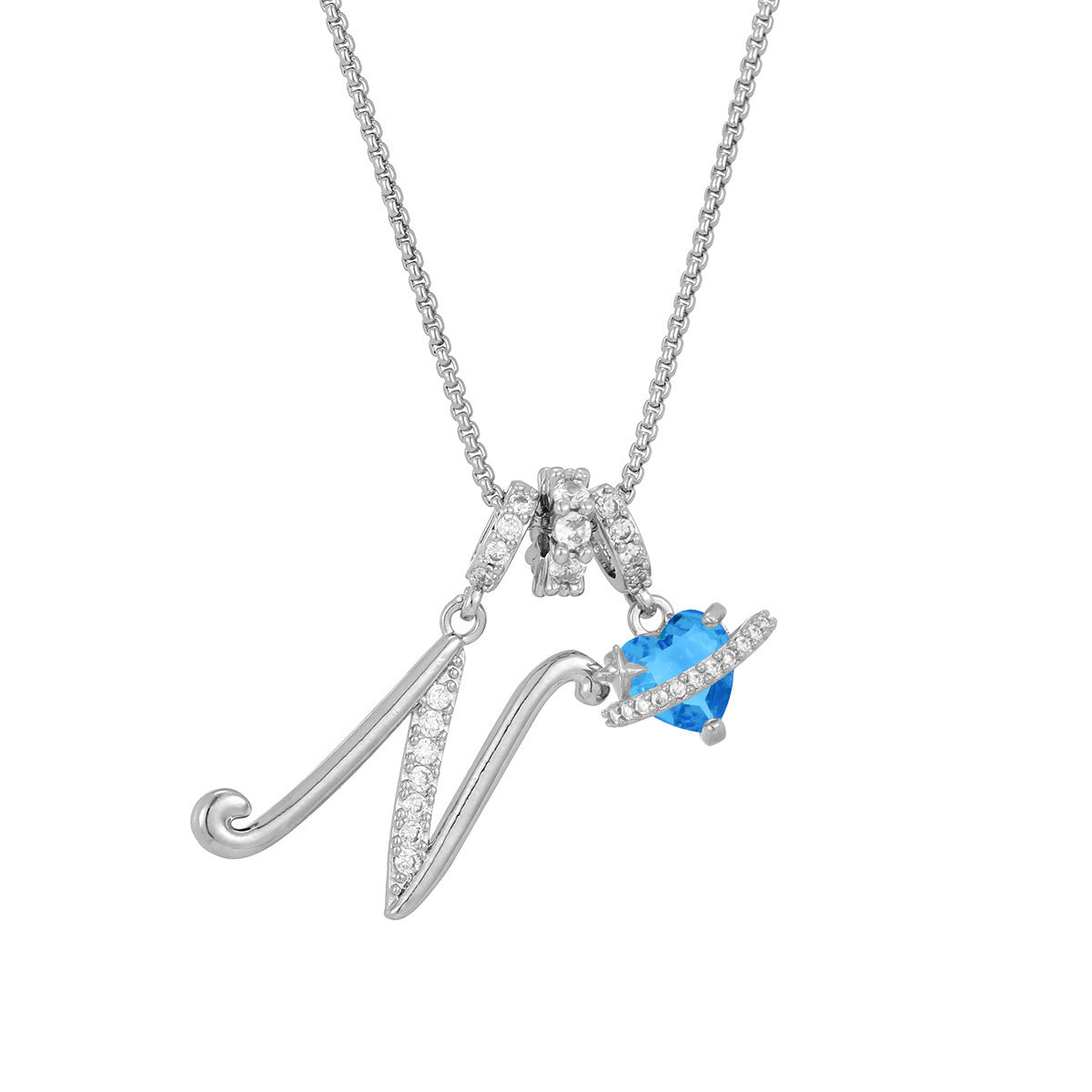 Alphabet Necklace – Dainty Luxe 26‑Letter Pendant for Girls - Luxxella