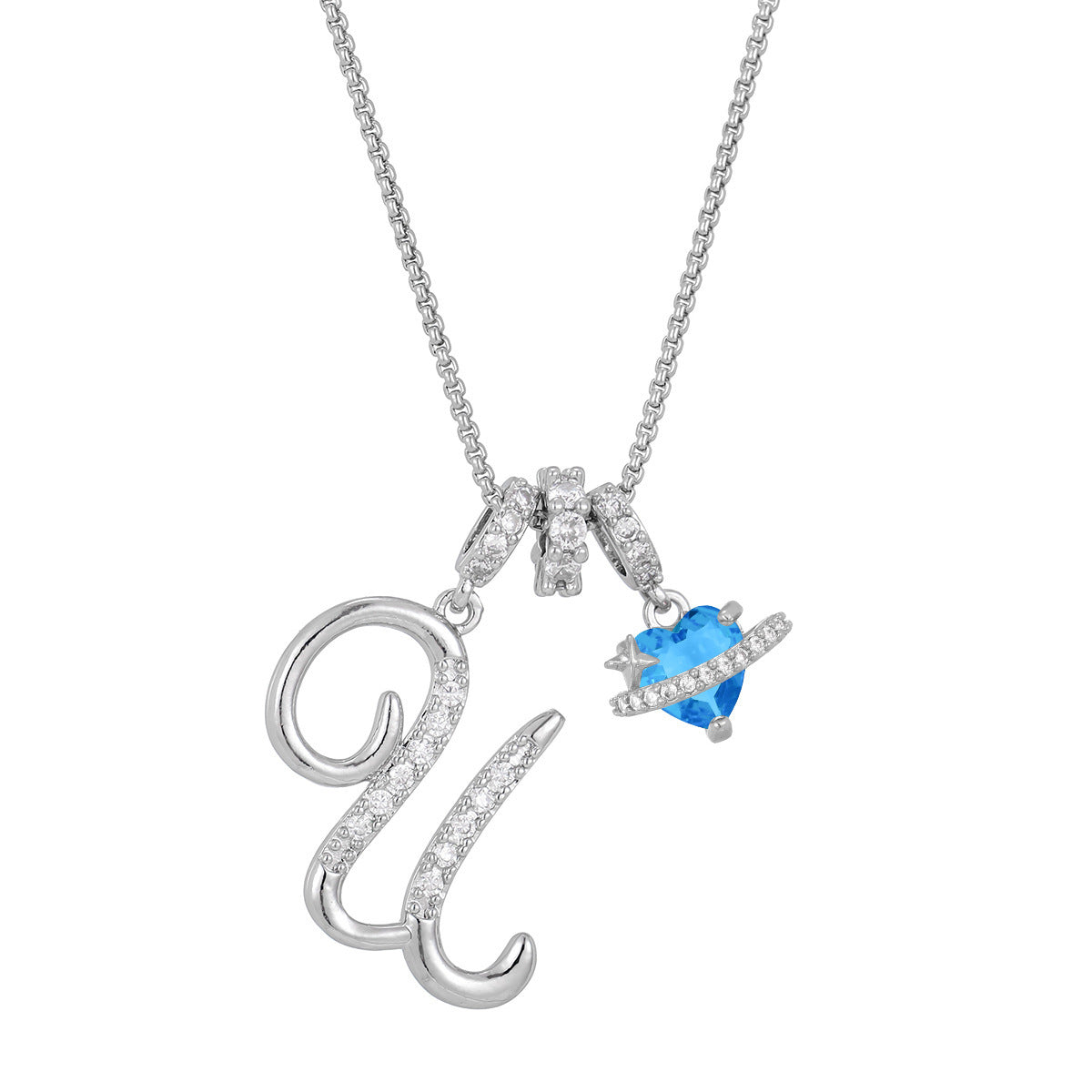 Alphabet Necklace – Dainty Luxe 26‑Letter Pendant for Girls - Luxxella