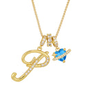 Alphabet Necklace – Dainty Luxe 26‑Letter Pendant for Girls - Luxxella