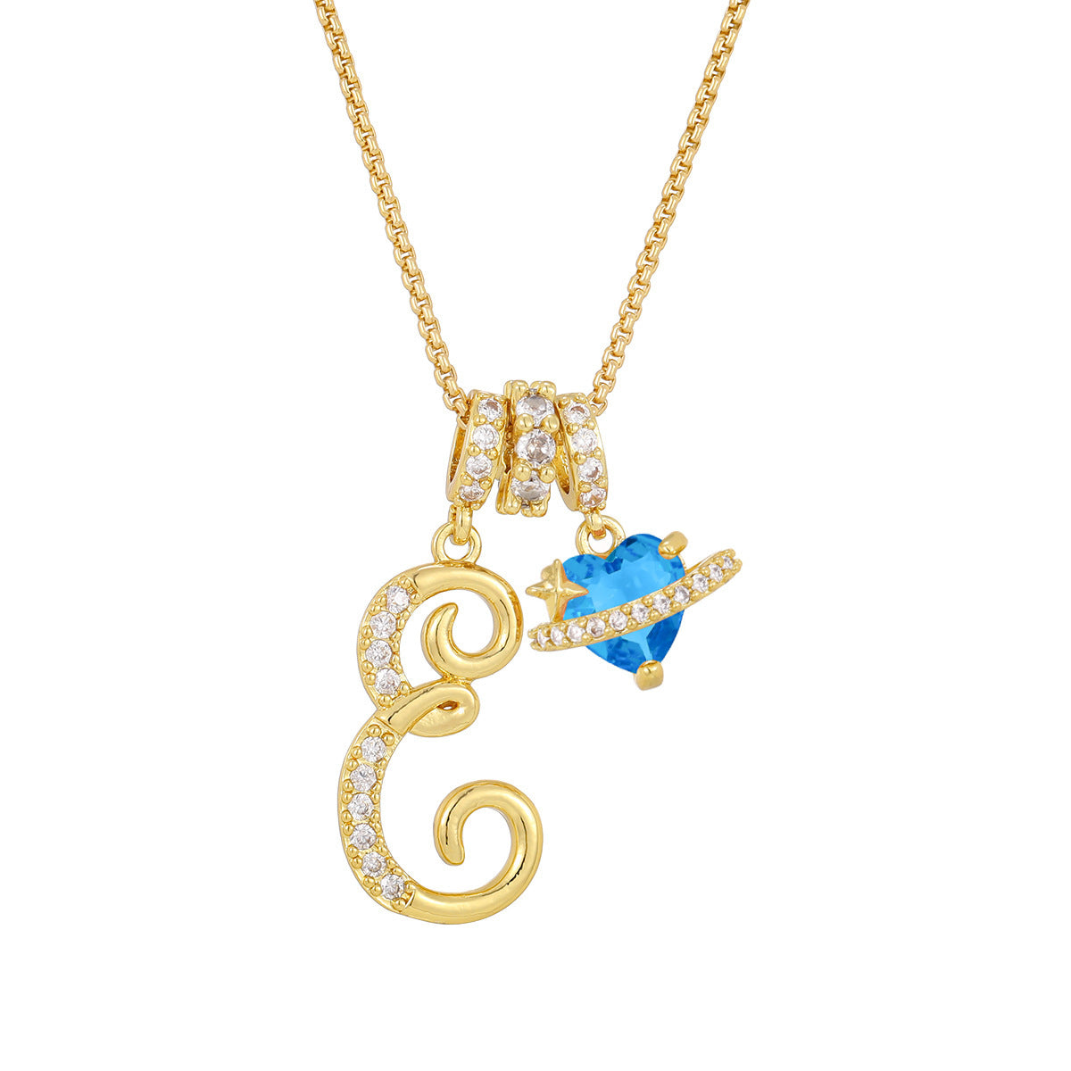 Alphabet Necklace – Dainty Luxe 26‑Letter Pendant for Girls - Luxxella