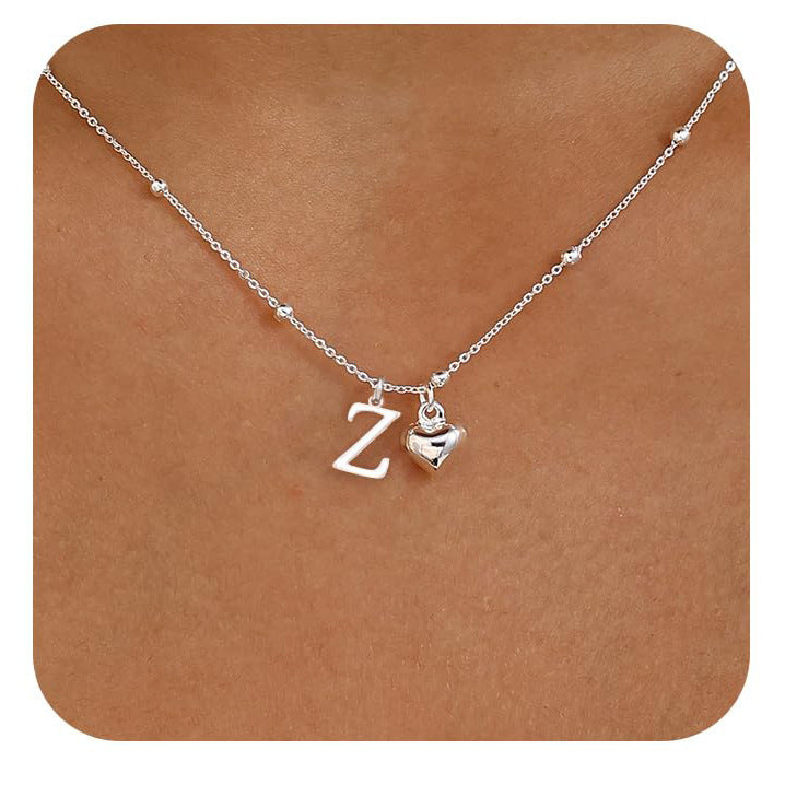 Cool-Girl Style Heart Pendant Necklace - Luxxella