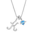 Alphabet Necklace – Dainty Luxe 26‑Letter Pendant for Girls - Luxxella