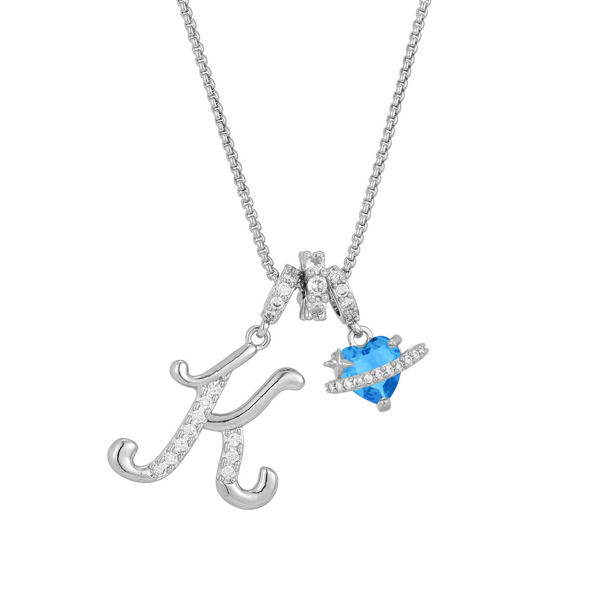 Alphabet Necklace – Dainty Luxe 26‑Letter Pendant for Girls - Luxxella