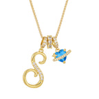 Alphabet Necklace – Dainty Luxe 26‑Letter Pendant for Girls - Luxxella