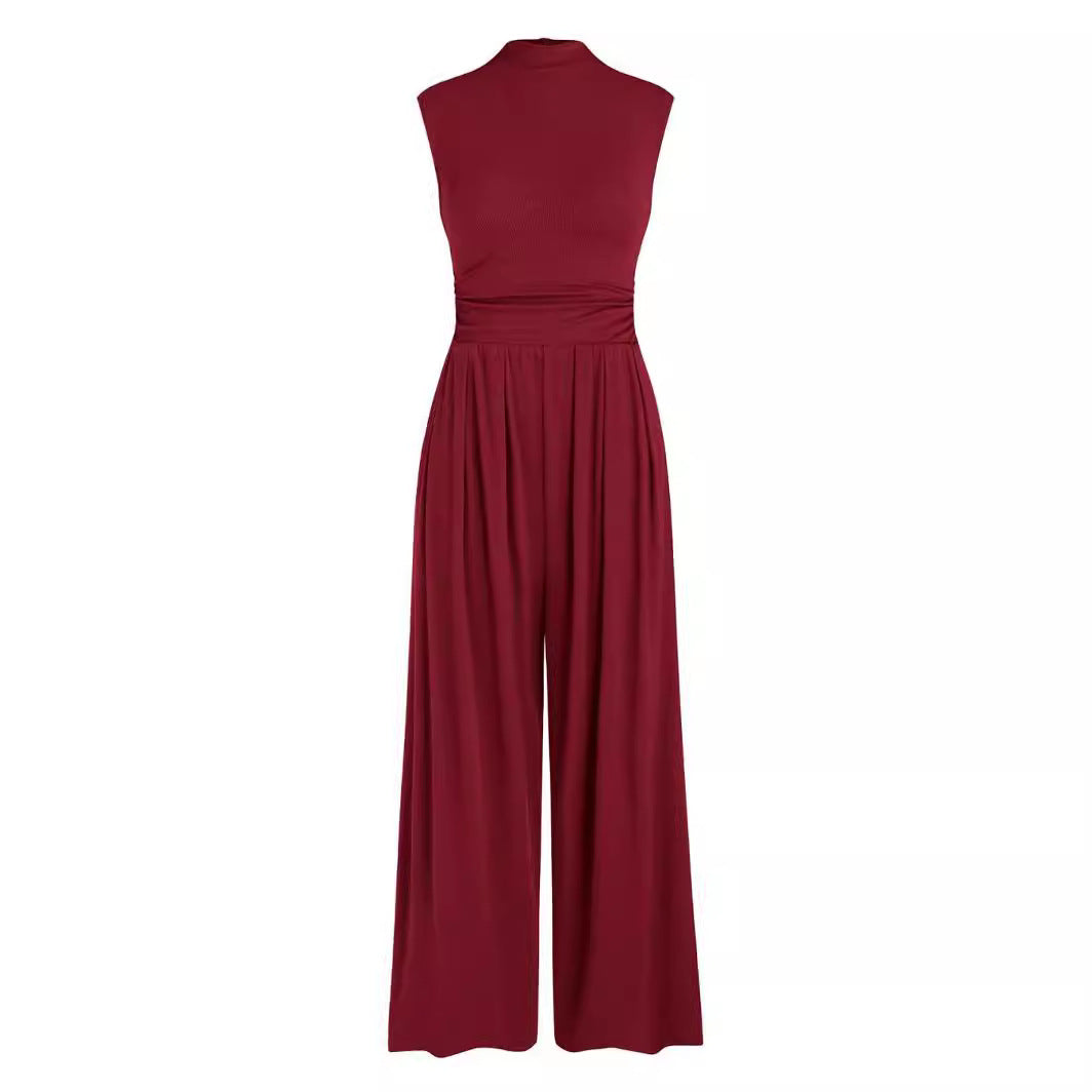 One‑Piece Jumpsuit – Wide Leg Rompers Jumpers - Luxxella