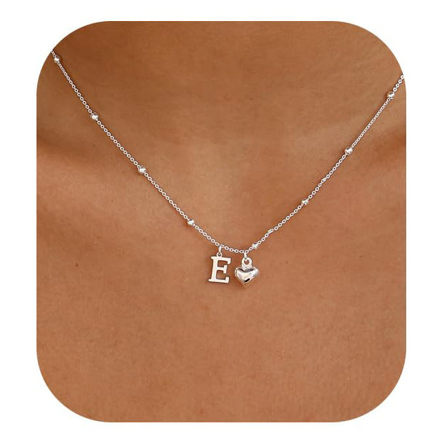 Cool-Girl Style Heart Pendant Necklace - Luxxella