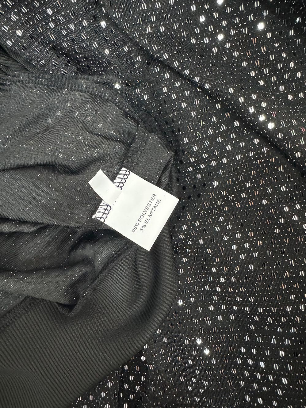 Women's Rhinestone Embellished Sweatshirt & Jogger Set — Glitter Two-Piece Lounge Tracksuit
