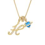 Alphabet Necklace – Dainty Luxe 26‑Letter Pendant for Girls - Luxxella