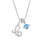 Alphabet Necklace – Dainty Luxe 26‑Letter Pendant for Girls - Luxxella