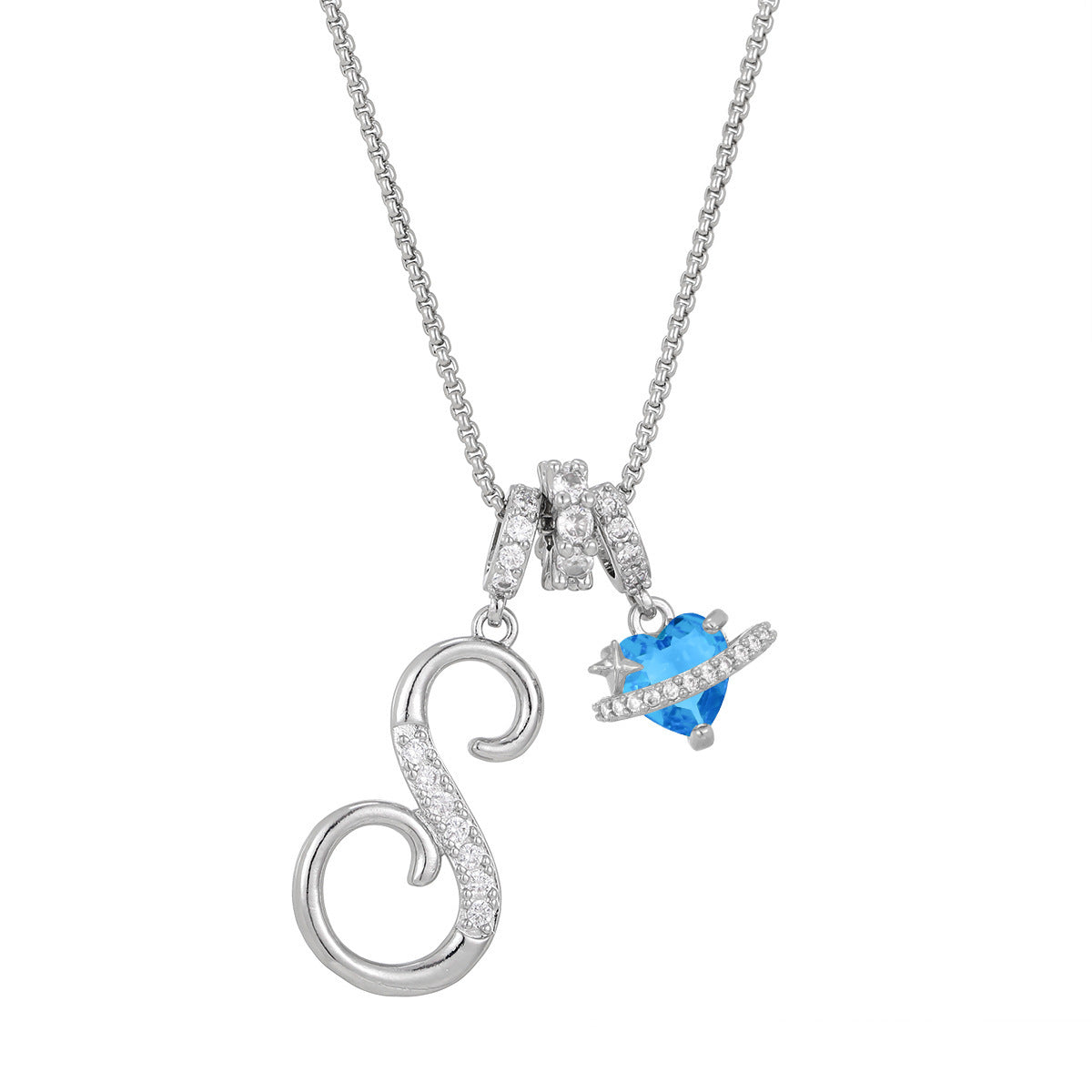 Alphabet Necklace – Dainty Luxe 26‑Letter Pendant for Girls - Luxxella