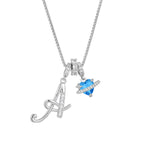 Alphabet Necklace – Dainty Luxe 26‑Letter Pendant for Girls - Luxxella