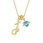 Alphabet Necklace – Dainty Luxe 26‑Letter Pendant for Girls - Luxxella
