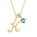 Alphabet Necklace – Dainty Luxe 26‑Letter Pendant for Girls - Luxxella