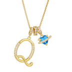 Alphabet Necklace – Dainty Luxe 26‑Letter Pendant for Girls - Luxxella