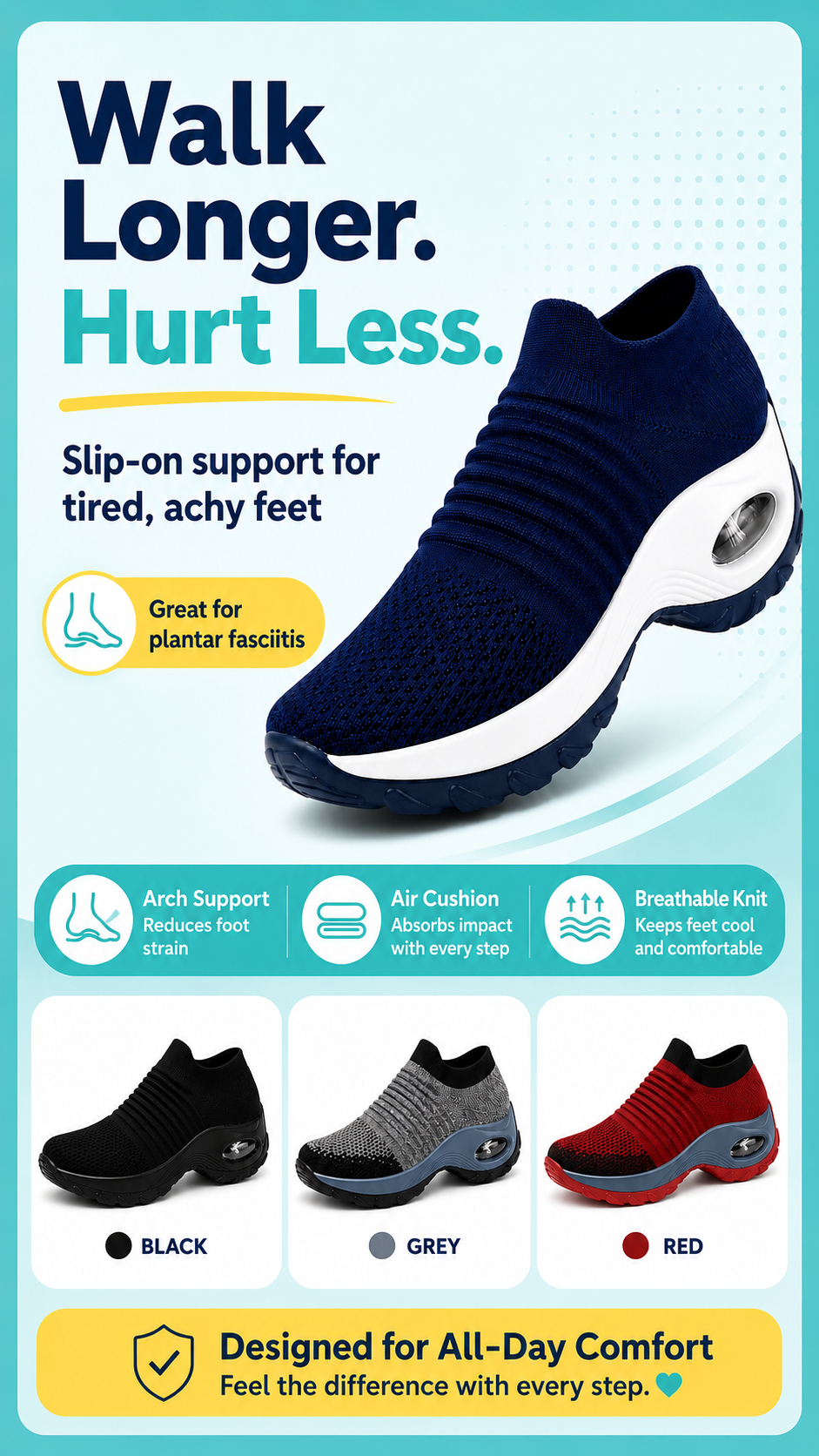 Best Slip-On Orthopedic Shoe This Summer