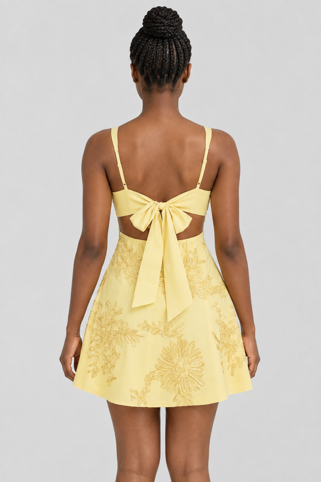 Square Neck Embroidered Lace Dress Floral A-Line Homecoming Gown Short Cocktail Party Sundress