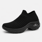 Orthopedic Walking Shoes Slip On Mesh Air Cushion Sneakers with Arch Support for Plantar Fasciitis