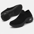 Orthopedic Walking Shoes Slip On Mesh Air Cushion Sneakers with Arch Support for Plantar Fasciitis