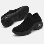 Orthopedic Walking Shoes Slip On Mesh Air Cushion Sneakers with Arch Support for Plantar Fasciitis