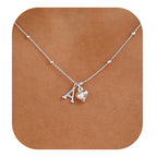 Cool-Girl Style Heart Pendant Necklace - Luxxella