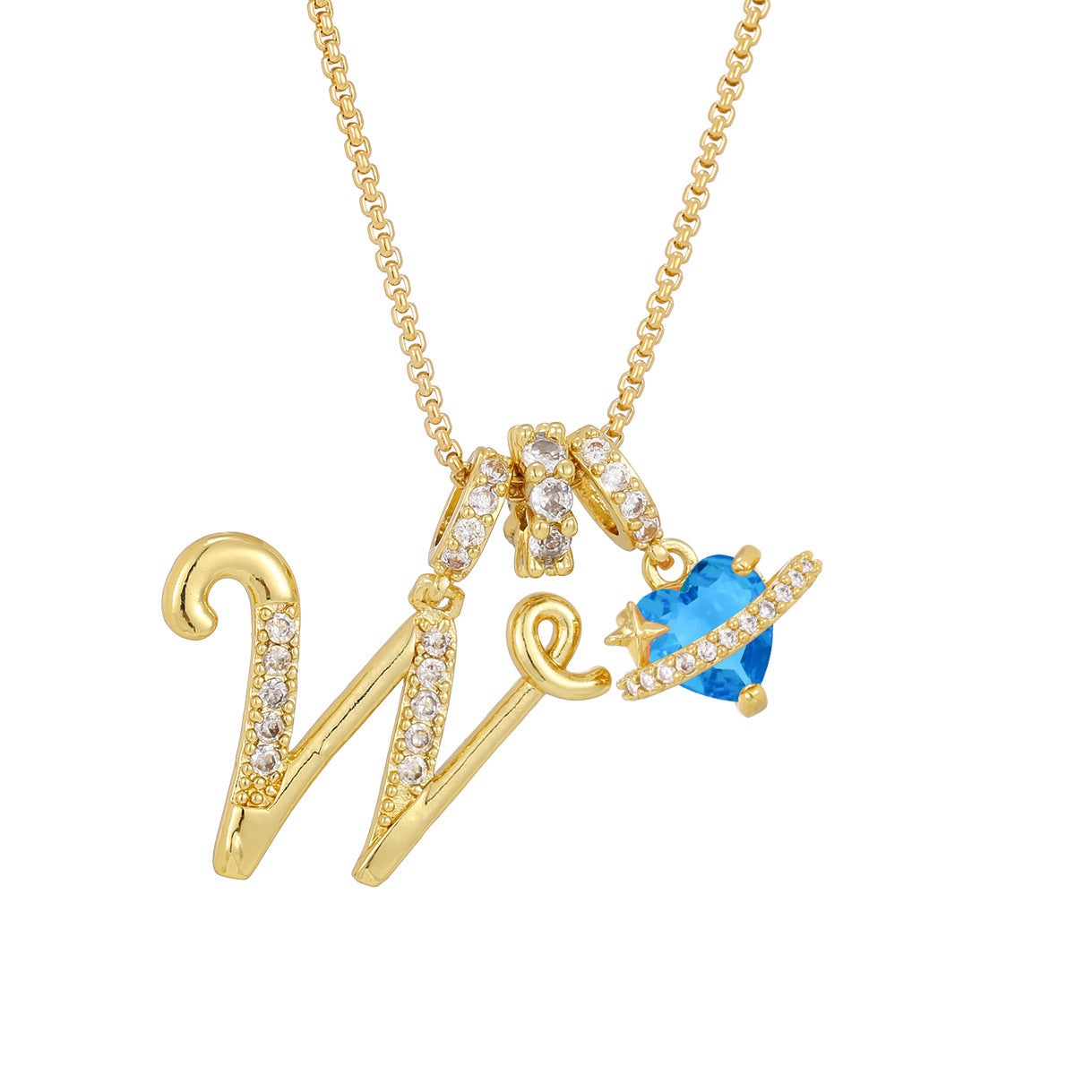 Alphabet Necklace – Dainty Luxe 26‑Letter Pendant for Girls - Luxxella