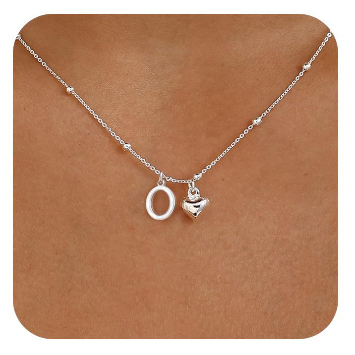 Cool-Girl Style Heart Pendant Necklace - Luxxella