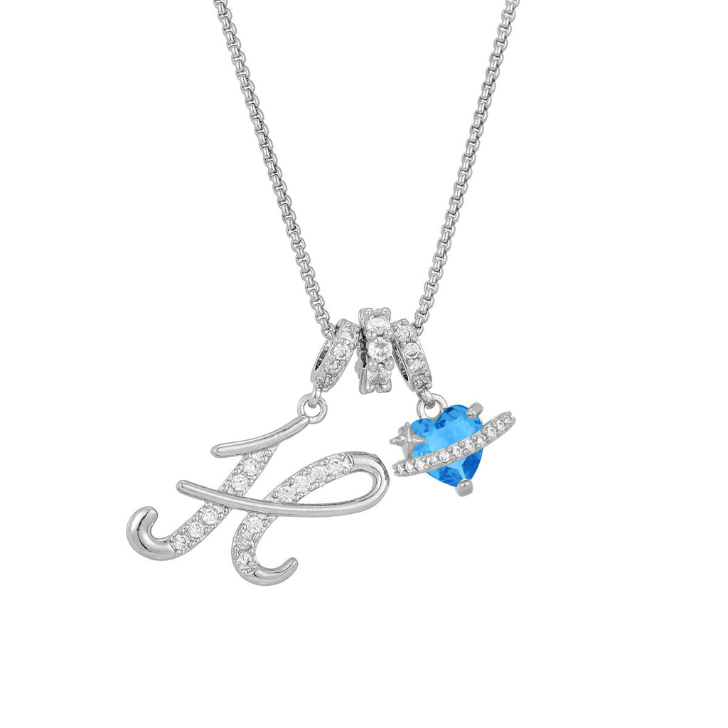 Alphabet Necklace – Dainty Luxe 26‑Letter Pendant for Girls - Luxxella