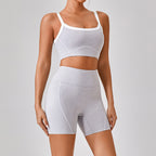 Premium Spaghetti Strap Activewear Suit - Luxxella
