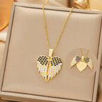 Heart-Shaped Necklace - Luxxella
