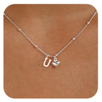 Cool-Girl Style Heart Pendant Necklace - Luxxella