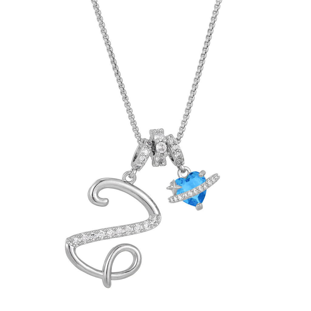 Alphabet Necklace – Dainty Luxe 26‑Letter Pendant for Girls - Luxxella