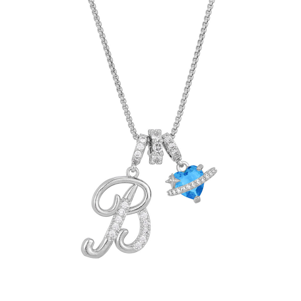 Alphabet Necklace – Dainty Luxe 26‑Letter Pendant for Girls - Luxxella