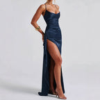 Lara Maxi Dress – Backless Summer Slit Dress