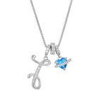 Alphabet Necklace – Dainty Luxe 26‑Letter Pendant for Girls - Luxxella