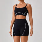 Premium Spaghetti Strap Activewear Suit - Luxxella