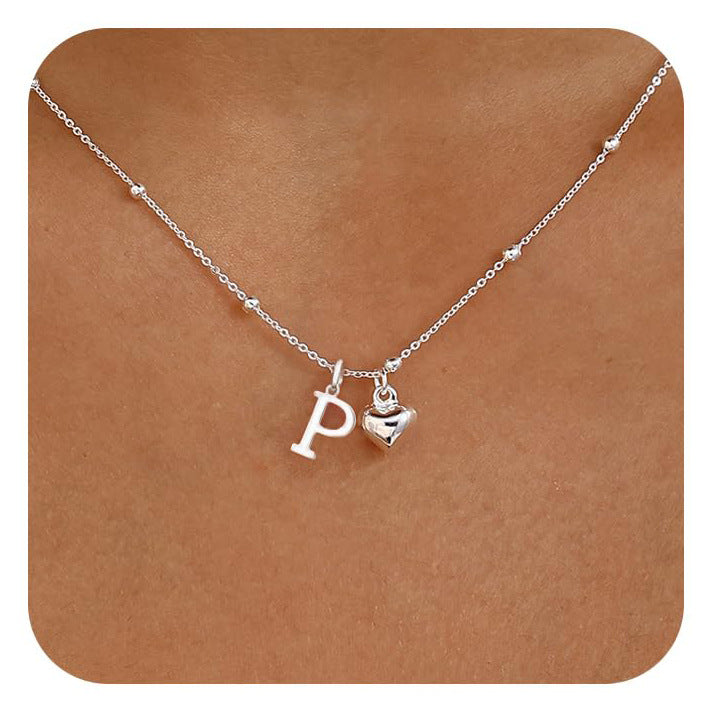 Cool-Girl Style Heart Pendant Necklace - Luxxella