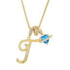 Alphabet Necklace – Dainty Luxe 26‑Letter Pendant for Girls - Luxxella