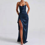 Lara Maxi Dress – Backless Summer Slit Dress