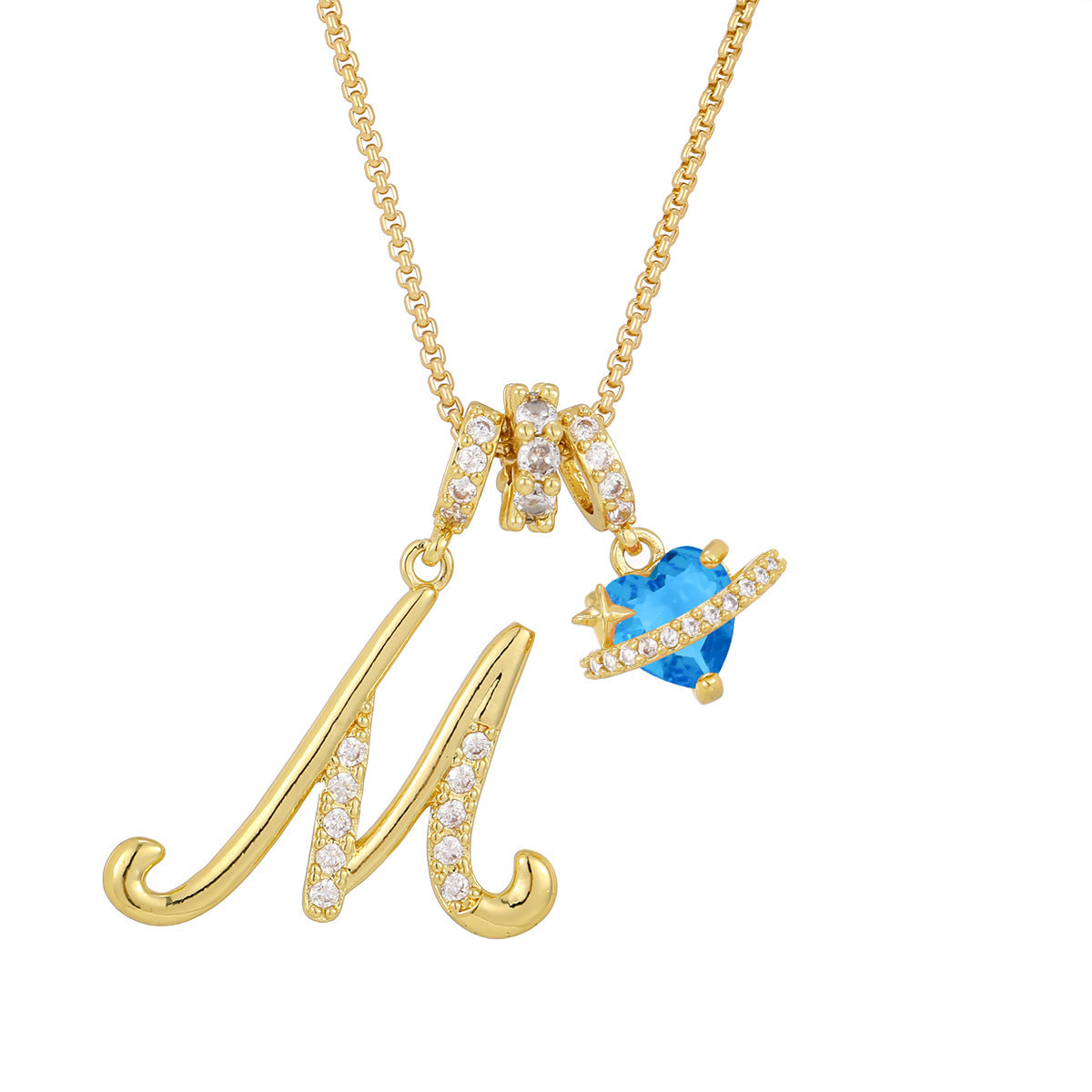 Alphabet Necklace – Dainty Luxe 26‑Letter Pendant for Girls - Luxxella