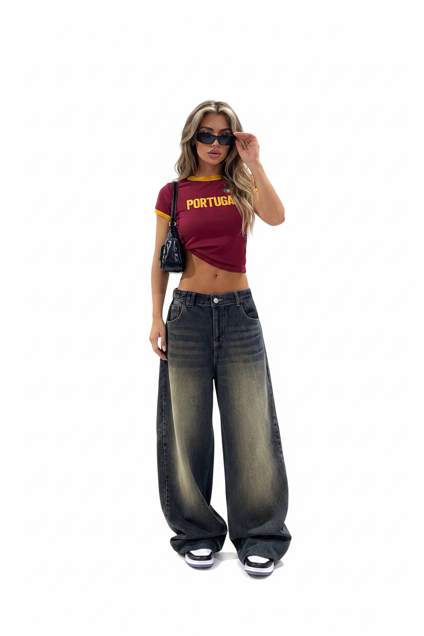 White background - garage outfit